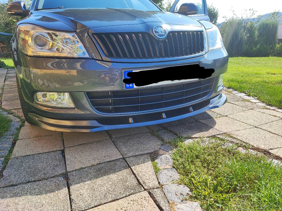 Spoiler předního nárazníku Škoda Octavia II facelift