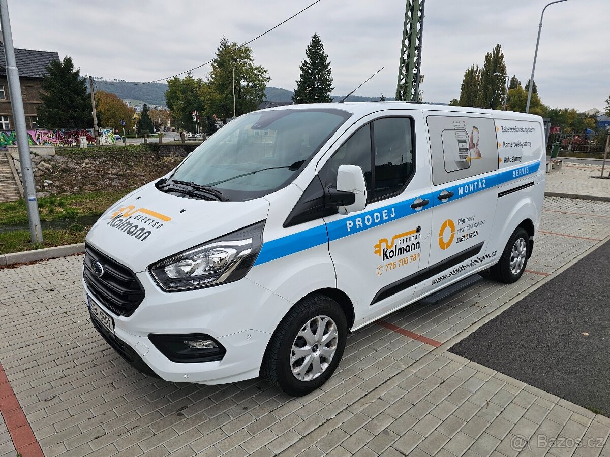 Ford Transit Custom,2020, 5míst, 80.000km, odpočet DPH