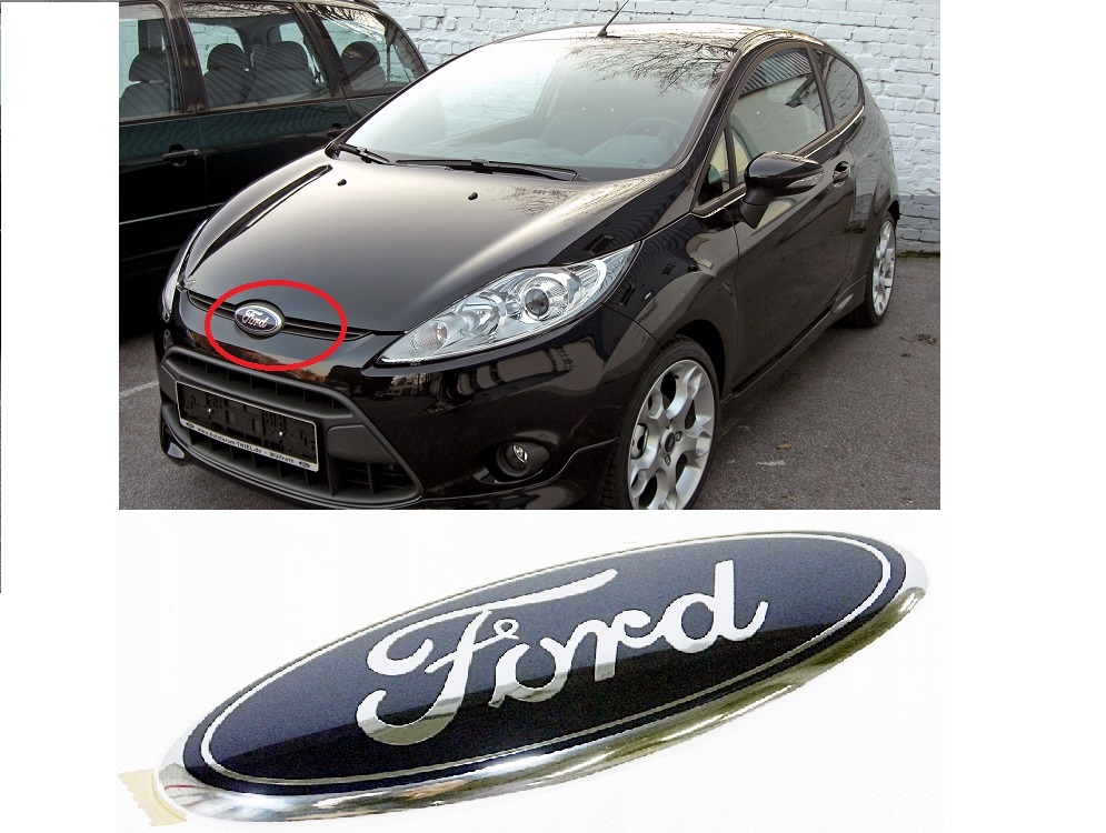 FORD ZNAK 17,7 X 7,1 CM FIESTA, FOCUS