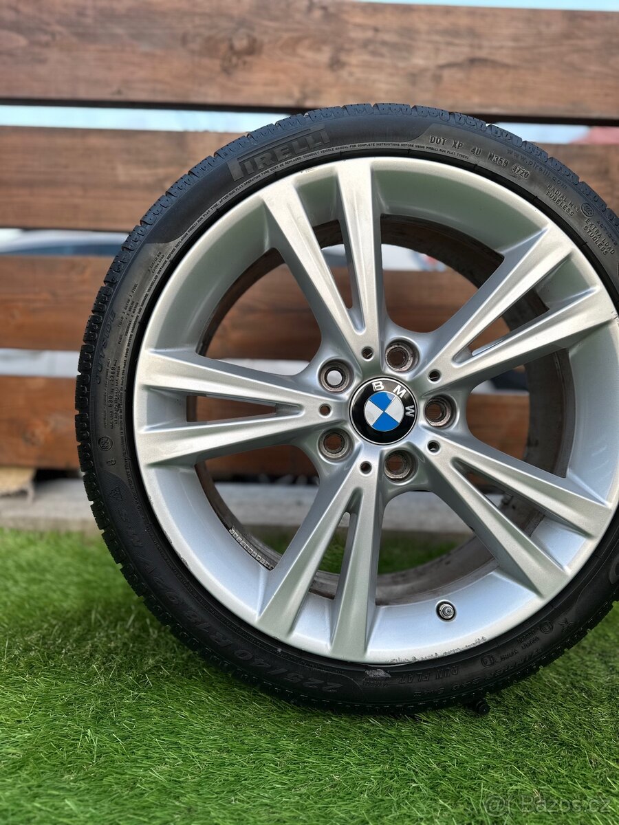 Alu kola 5x120 r18 s pneu (75j45)