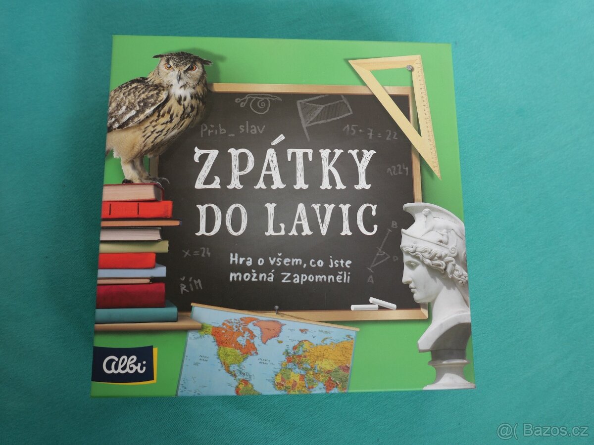 Albi Zpátky do lavic - desková hra