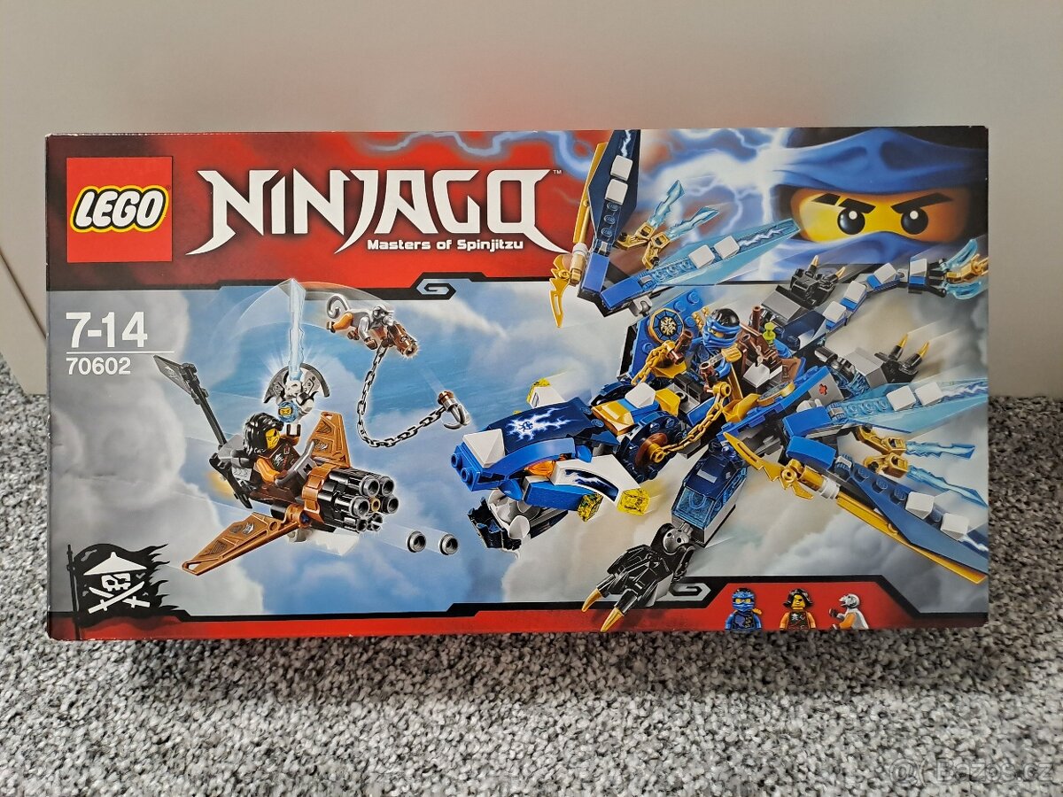 LEGO 70602 NINJAGO - Jayův drak blesku