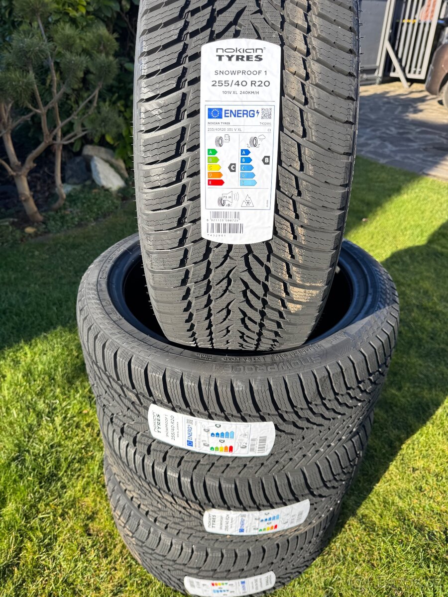 4 x 255/40 R 20 101V NOKIAN SNOWPROOF 1 NOVÉ  DOT 3024