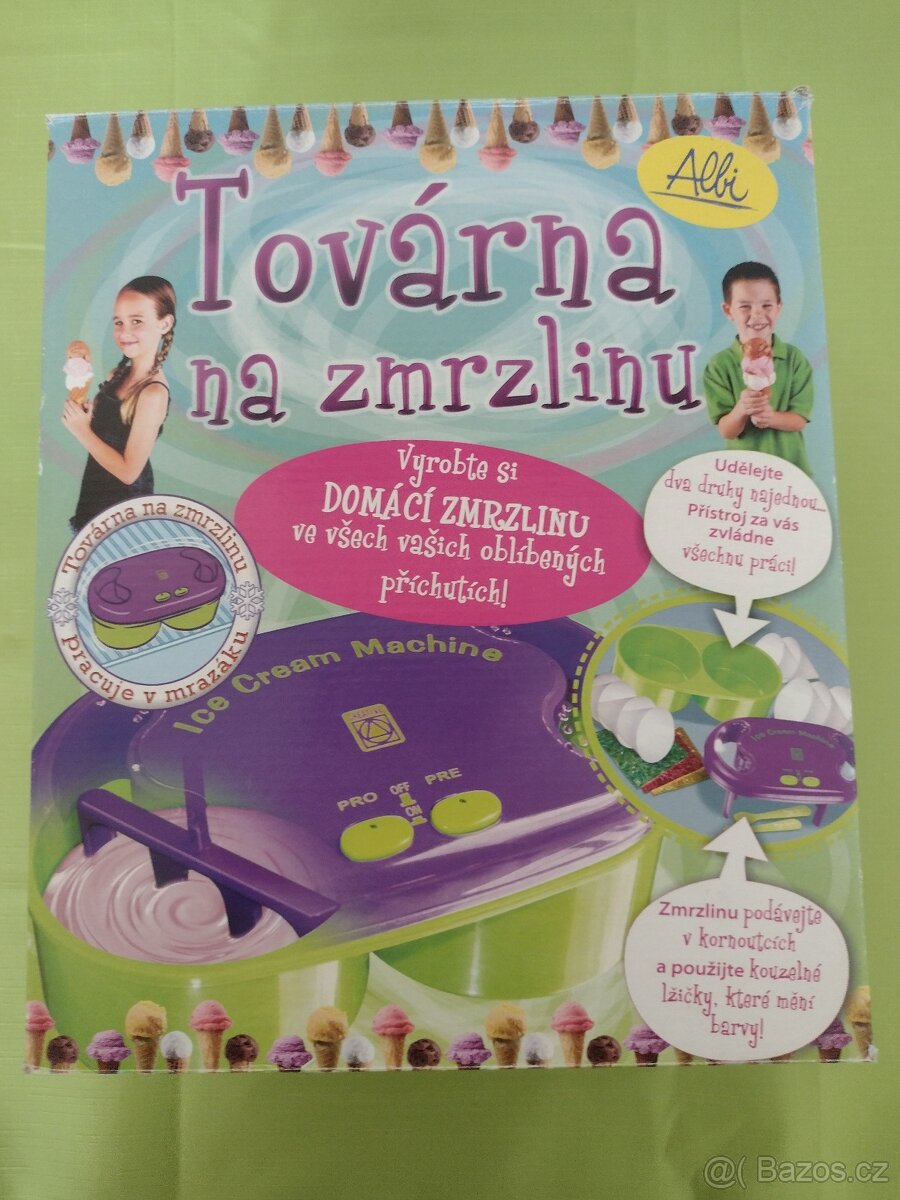 Továrna na zmrzlinu od Albi