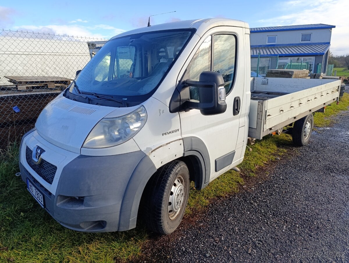 Peugeot Boxer 3,0 HDi, 116kw, valník, rv2007