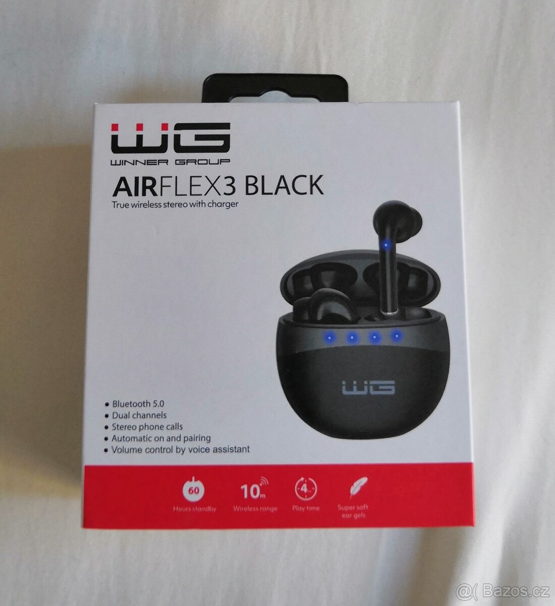 Sluchátka WG AirFlex3 black