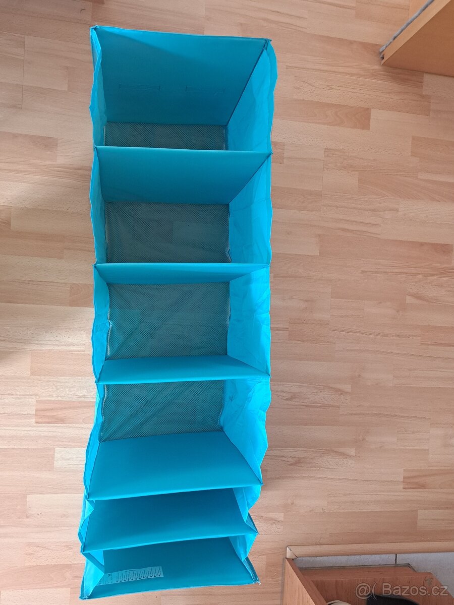 závěsný organizér IKEA SKUBB modrý