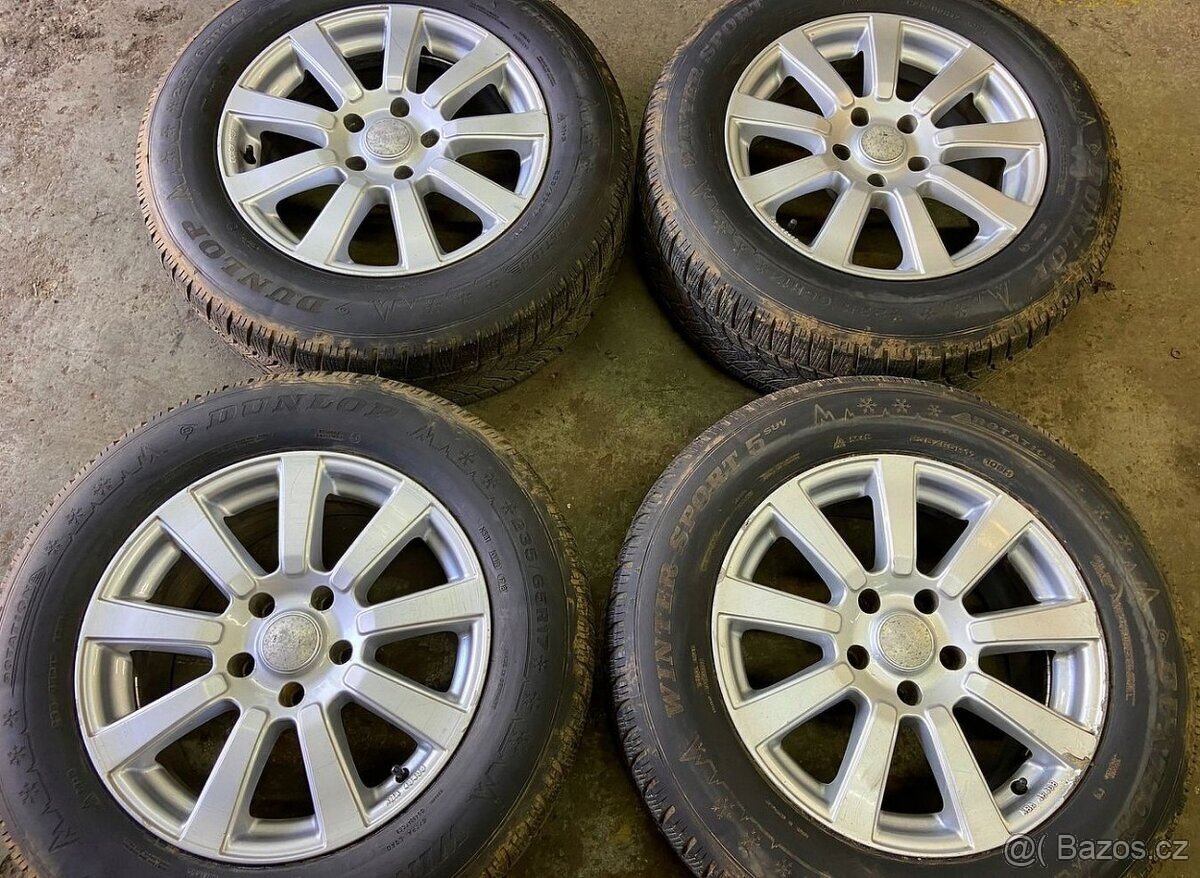 ALU 17" 8Jx17EH2+ rozteč 5x120 VW Touareg 7L