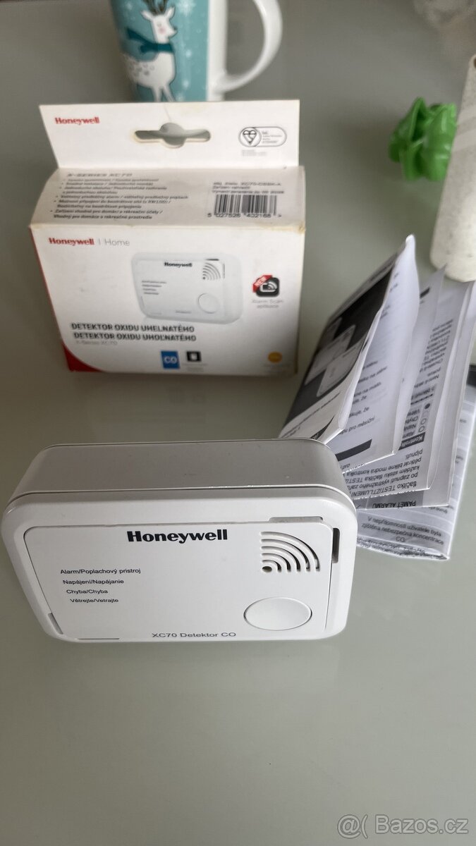 Detektor oxidu uhelnatého Honeywell XC70