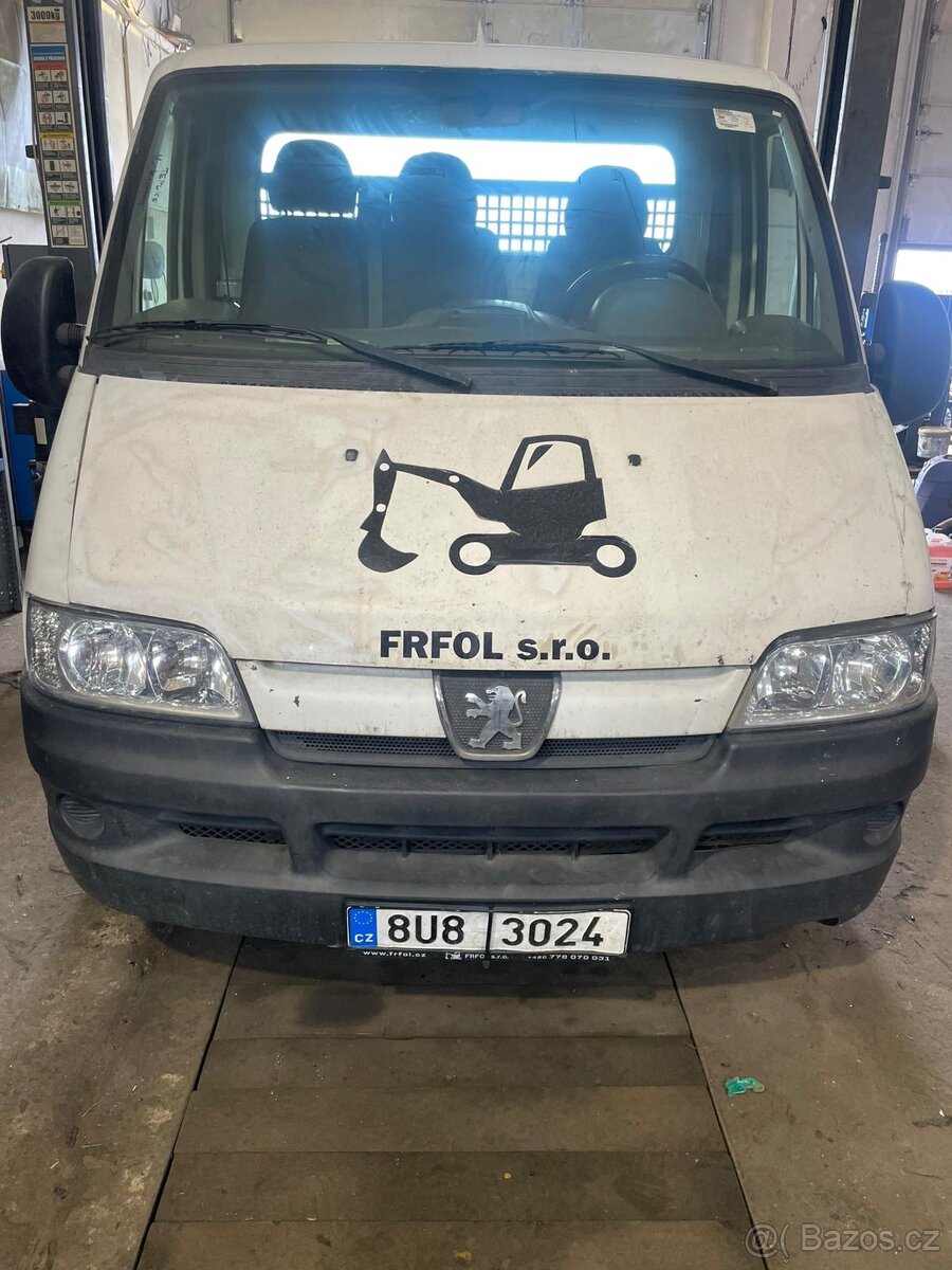 Peugeot Boxer 2,2 Hdi valnik místnost 2 tuny