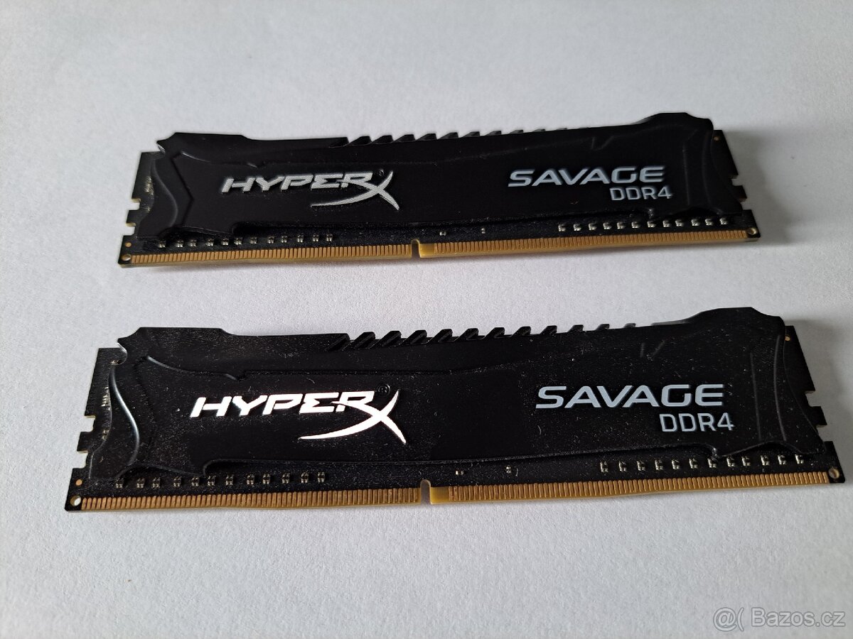 RAM Kingstone HyperX DDR4 2x 4GB