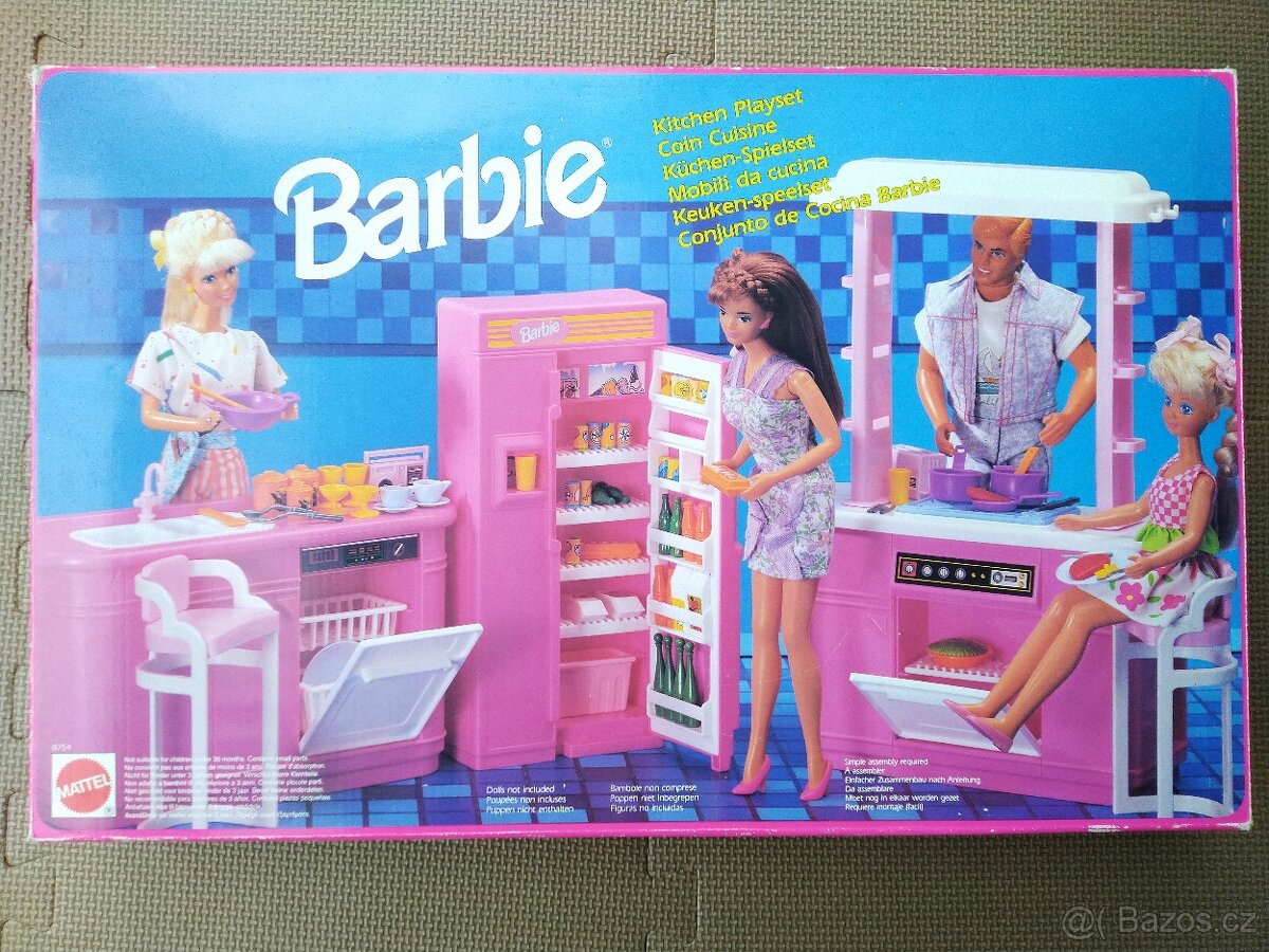 BARBIE Mattel 8754 - perfektní stav, vintage z roku 1993