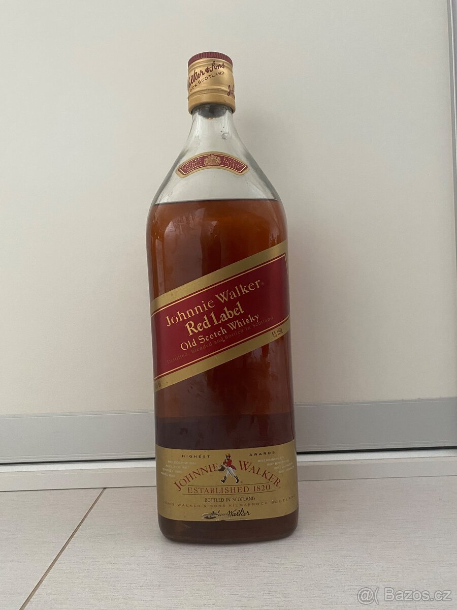 JOHNNIE WALKER 4,5 l.