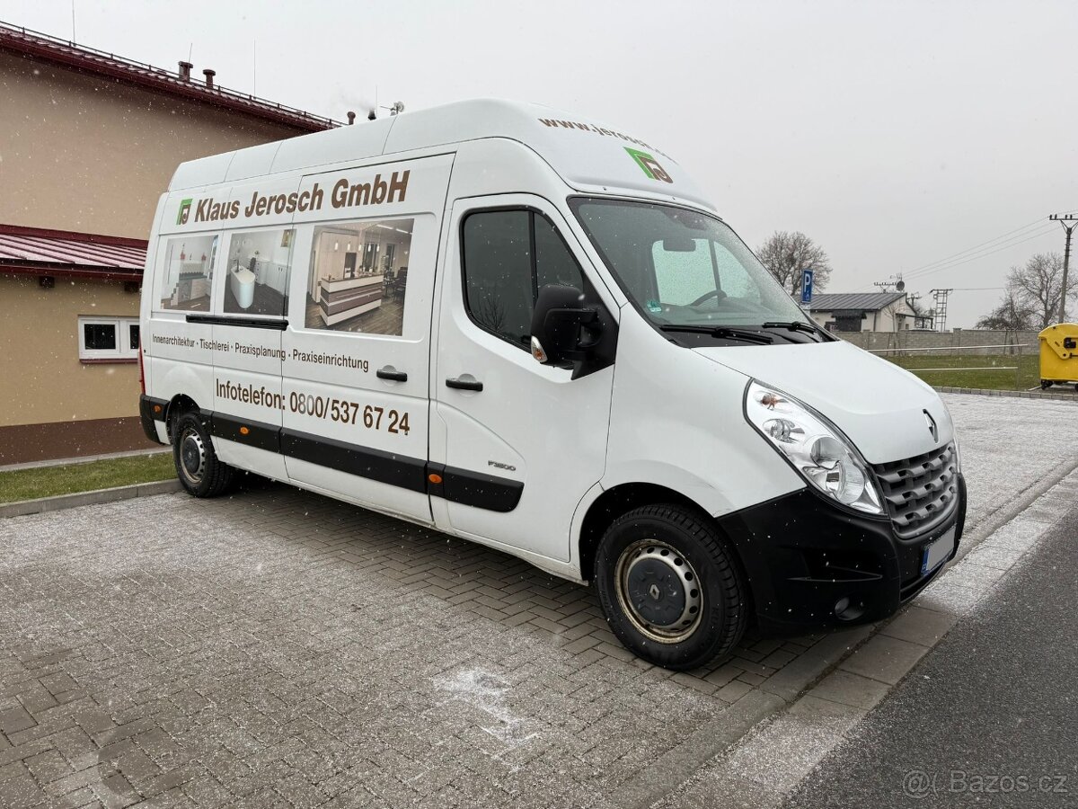 Renault Master 2.3dci AUTOMAT L3H3 par.kamera nová STK 1.maj