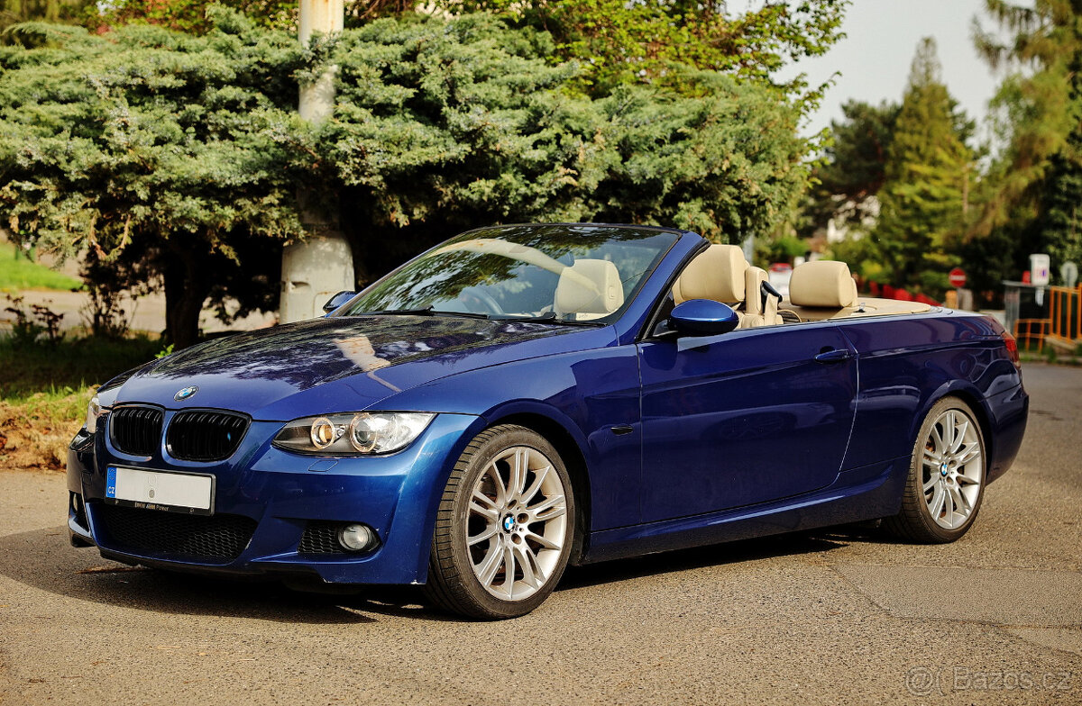 BMW E93 320i Cabrio M Sport RHD, české RZ, SNÍŽENÁ CENA