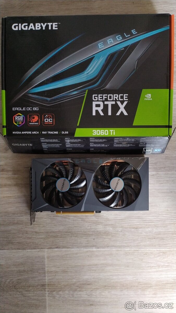 GIGABYTE NVIDIA GeForce RTX 3060 TI EAGLE OC 8GB