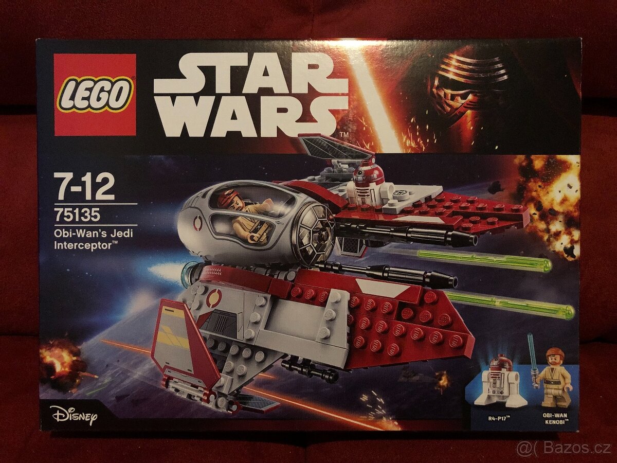 LEGO Star Wars 75135 Obi-Wanova Jed. stíhačka - Bez figurek