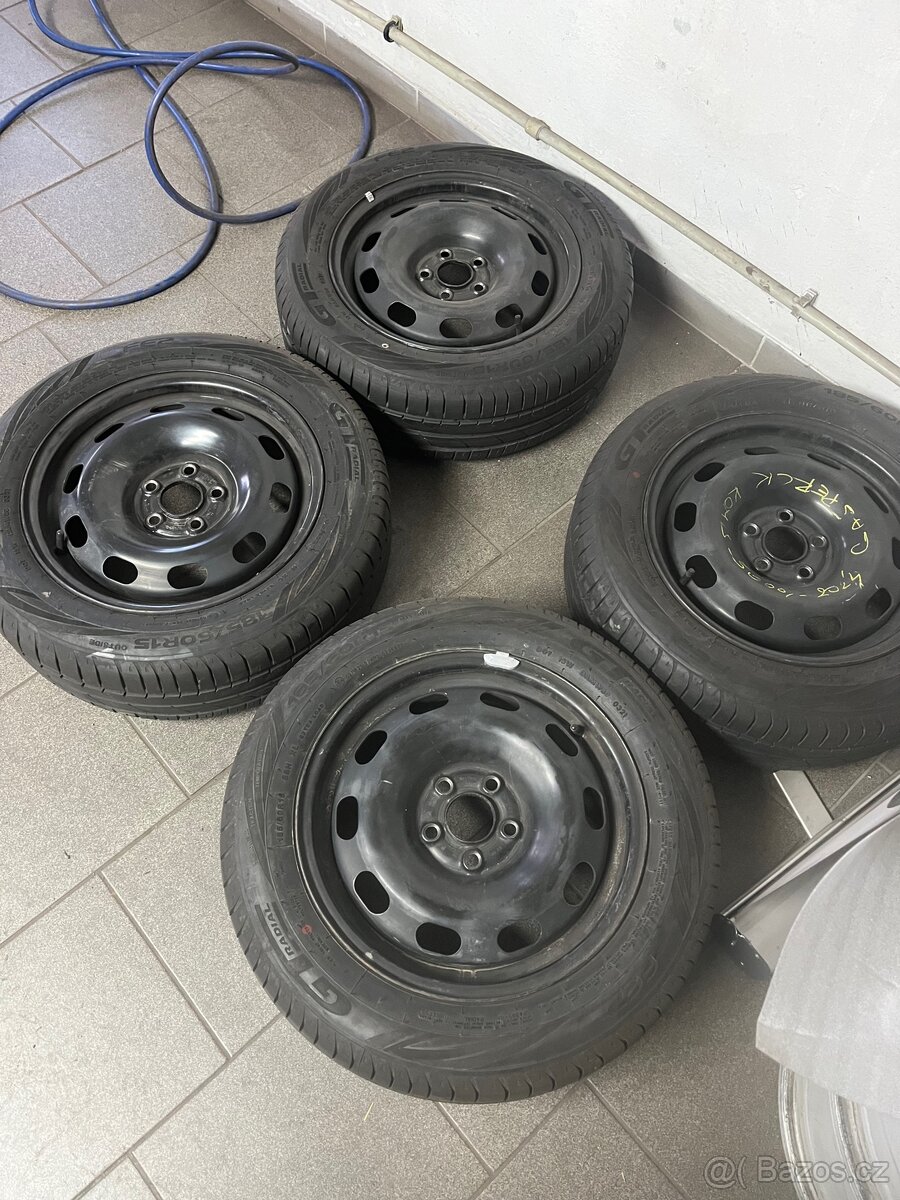 15 Fe disky original Skoda 5x100 ET38