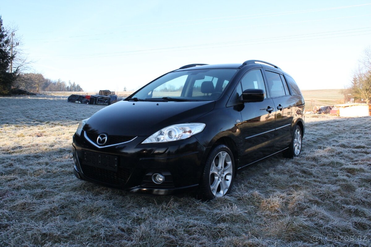 Mazda 5 2,0i 16V, 7míst,1maj,Exclusive-Xenony