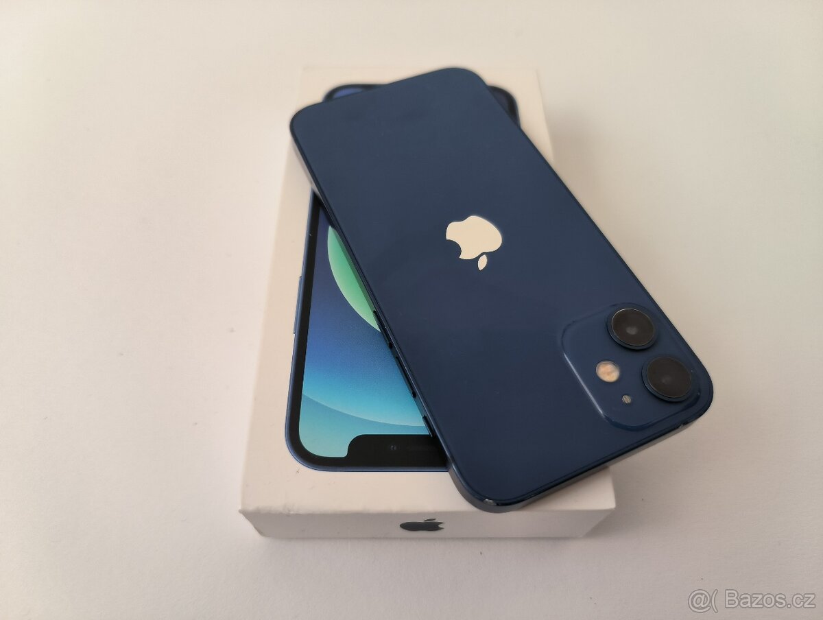 apple iphone 12 mini 64gb Blue / Batéria 100%