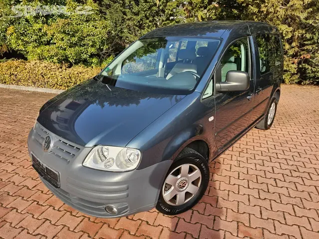 VW Caddy 1.9 TDI 77kW,1.Majitel,Serviska,Senzory.