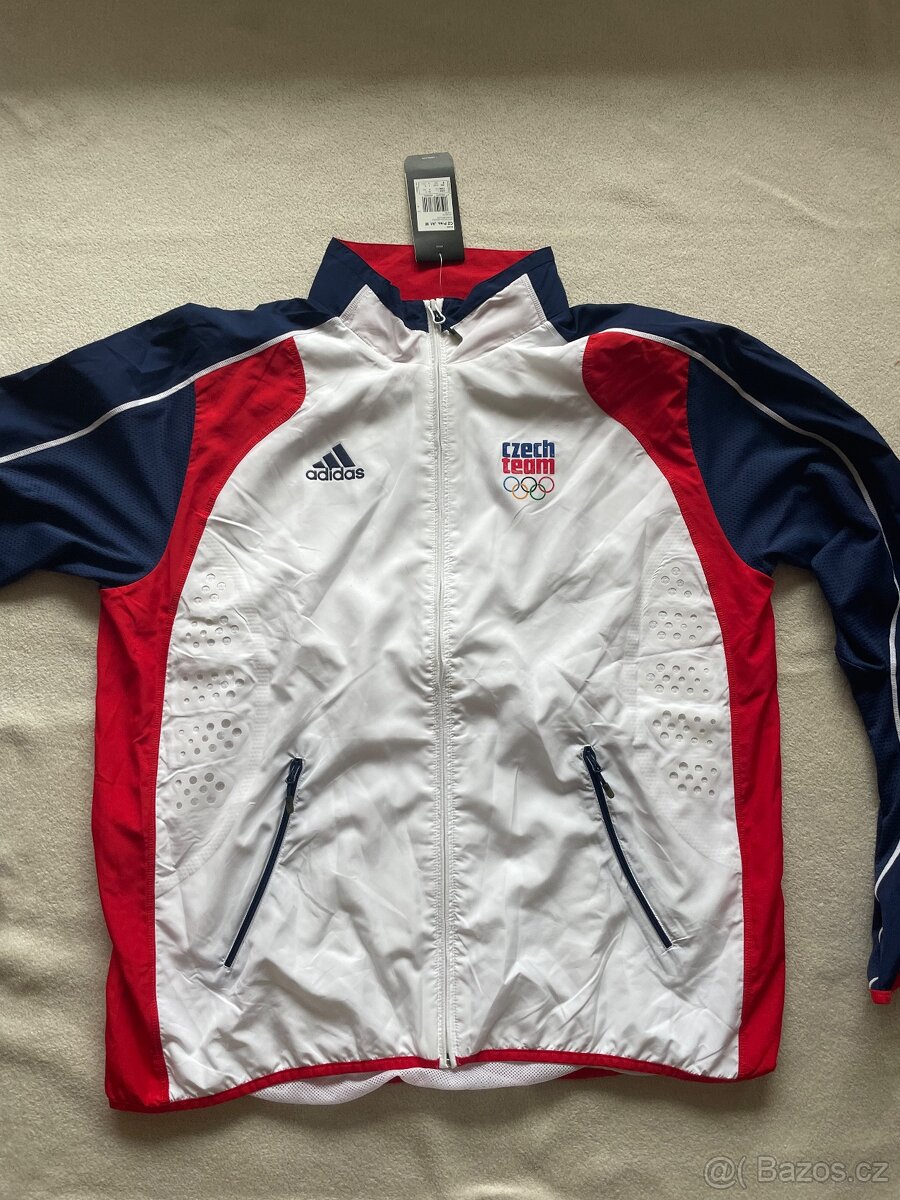 Adidas Olympijská bunda Athény 2004  - velikost L