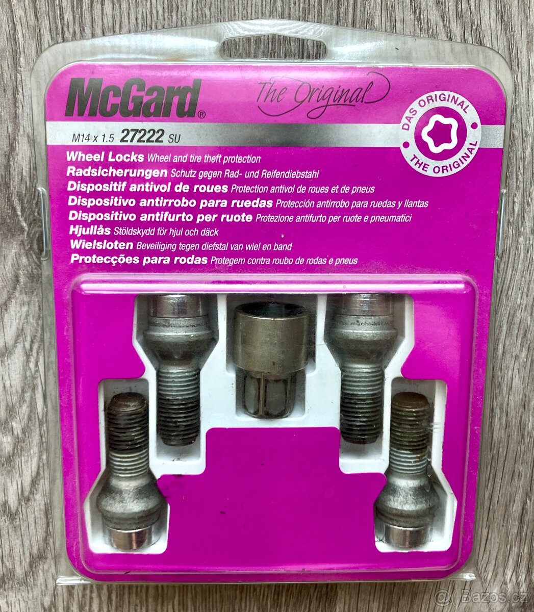 Pojistné šrouby McGard 27222SU, závit M14x1,5