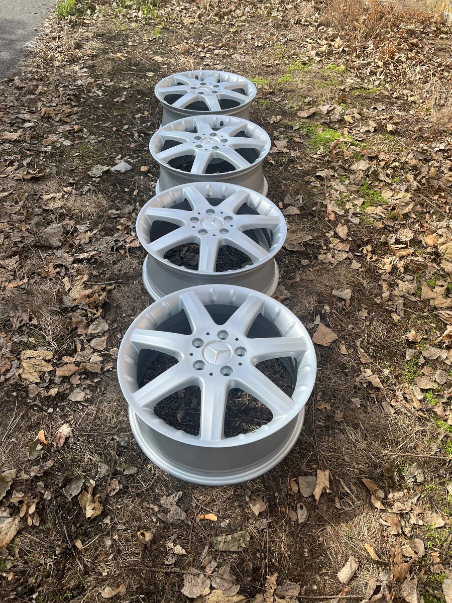 Prodám alu Mercedes 5x112 r17 dvourozměr