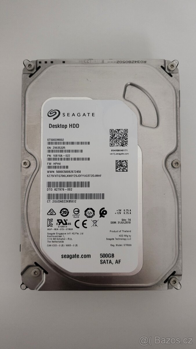 HDD 500GB SATA 3,5"