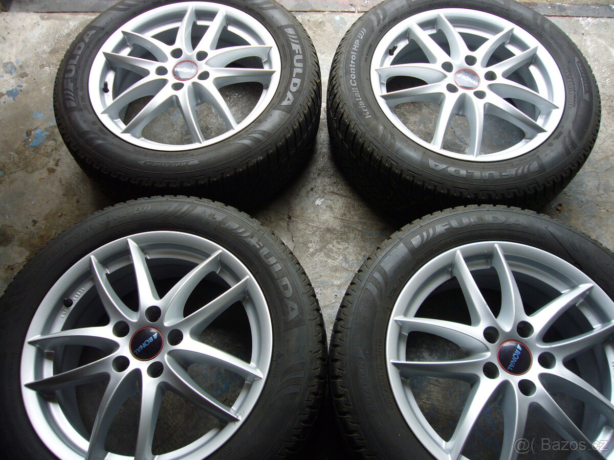 ZIMNÍ ALU KOLA ŠKODA-SEAT-VW-AUDI 17" 5x112 7" et-45