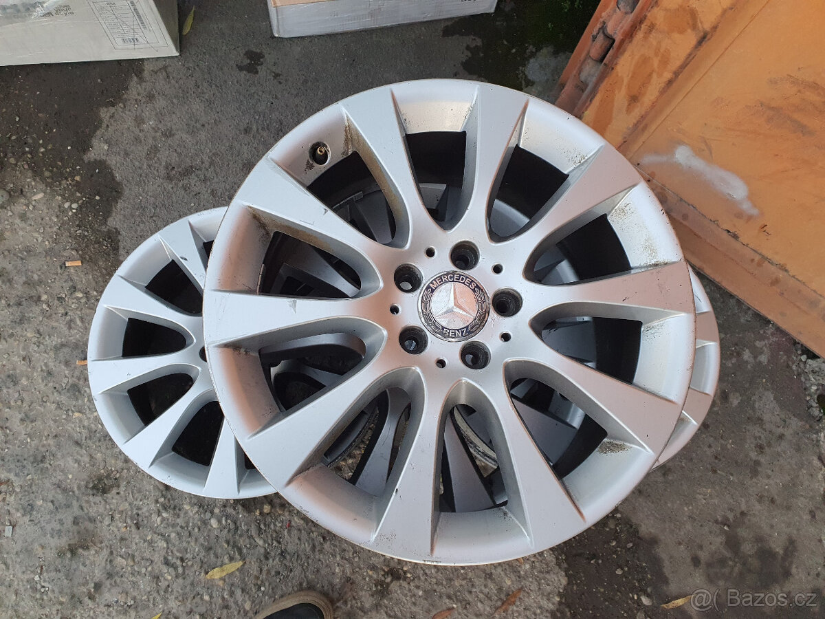 >>>ORIGINÁL ALU DISKY MERCEDES 18" len za 8tis. CZK