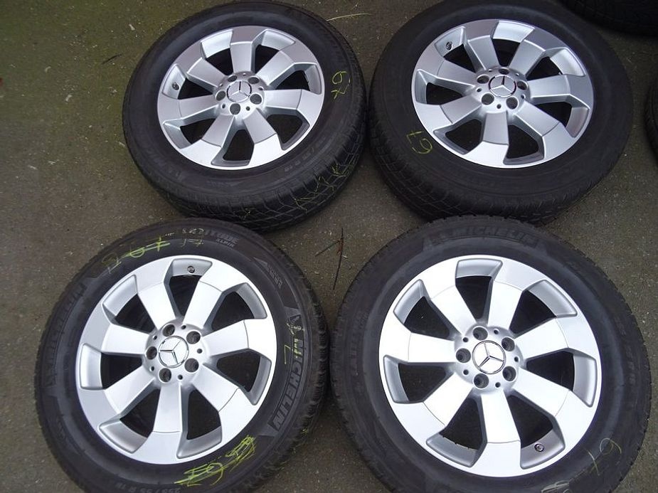 Alu disky origo Mercedes ML 18", 5x112,ET 56, zimní komplet