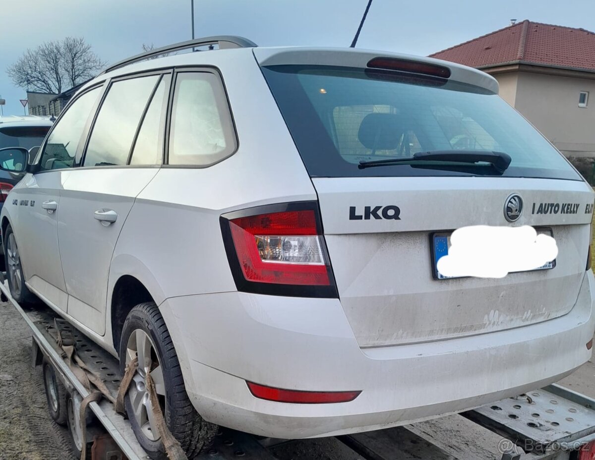 nd ze škoda fabia 3, 999TSI 81kW, bílá,stříbrná,sv.modrá