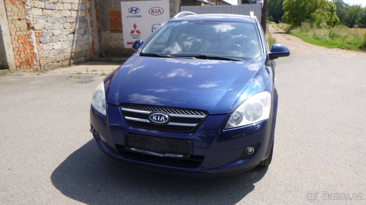 KIA CEED 1,6 crdi 85kW,D4FB r.v.2007