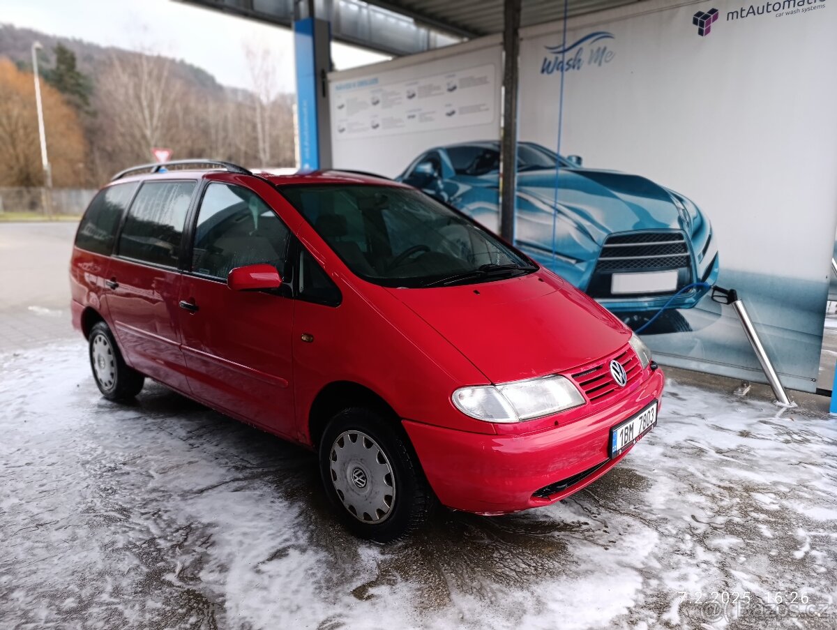 VW Sharan, 1.9 TDI 81 kw, STK 6/2026