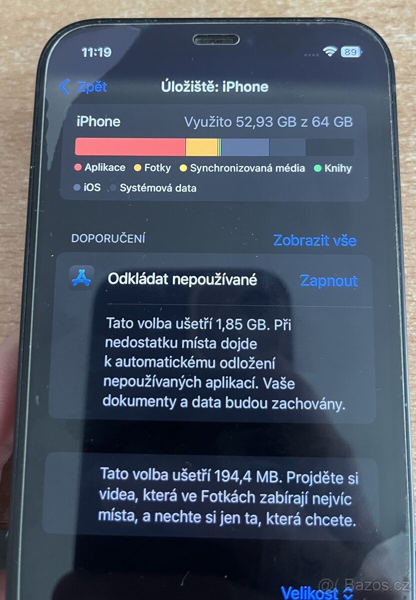 iPhone12 64GB 88% baterie černý