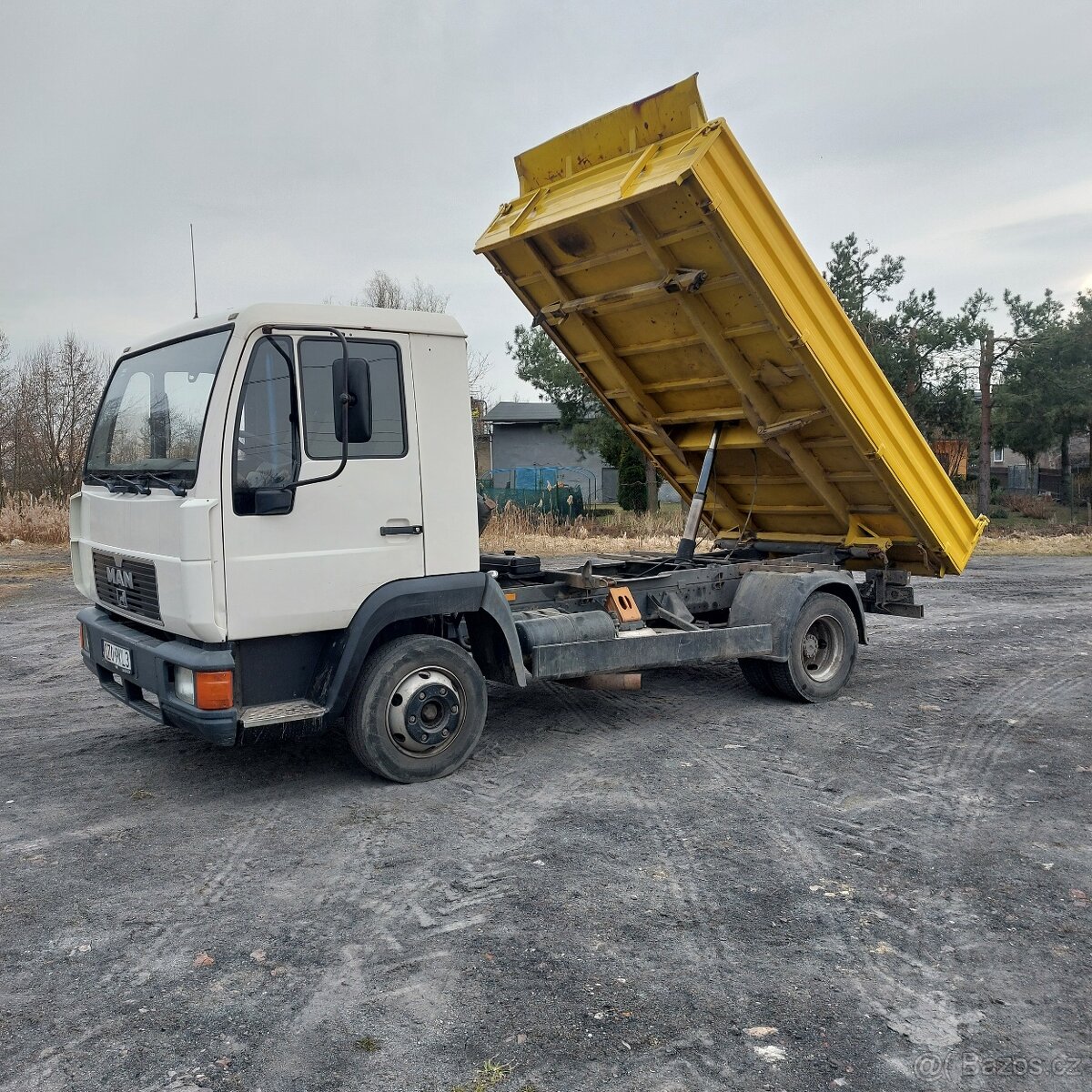 Man l2000 8.153, 3 stranny sklapec Meiller