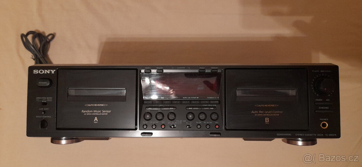 Tape deck Sony TC-WE675 (po servisu)