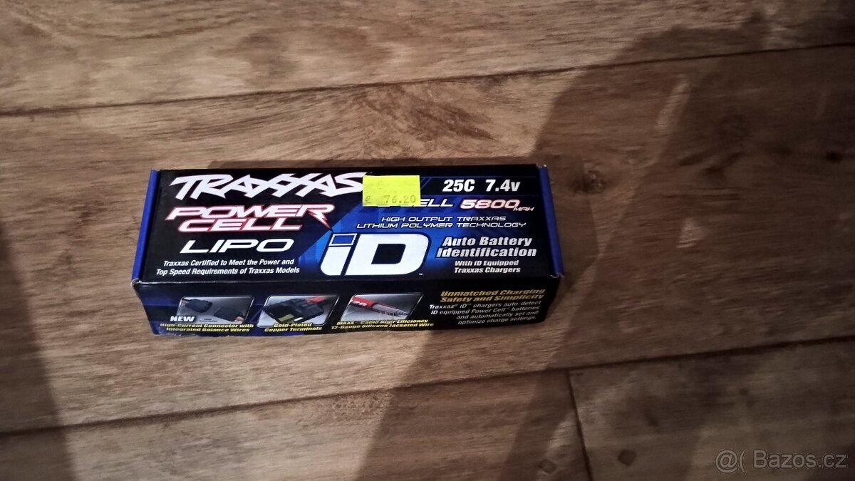 Prodám baterií Traxxas 5800mah