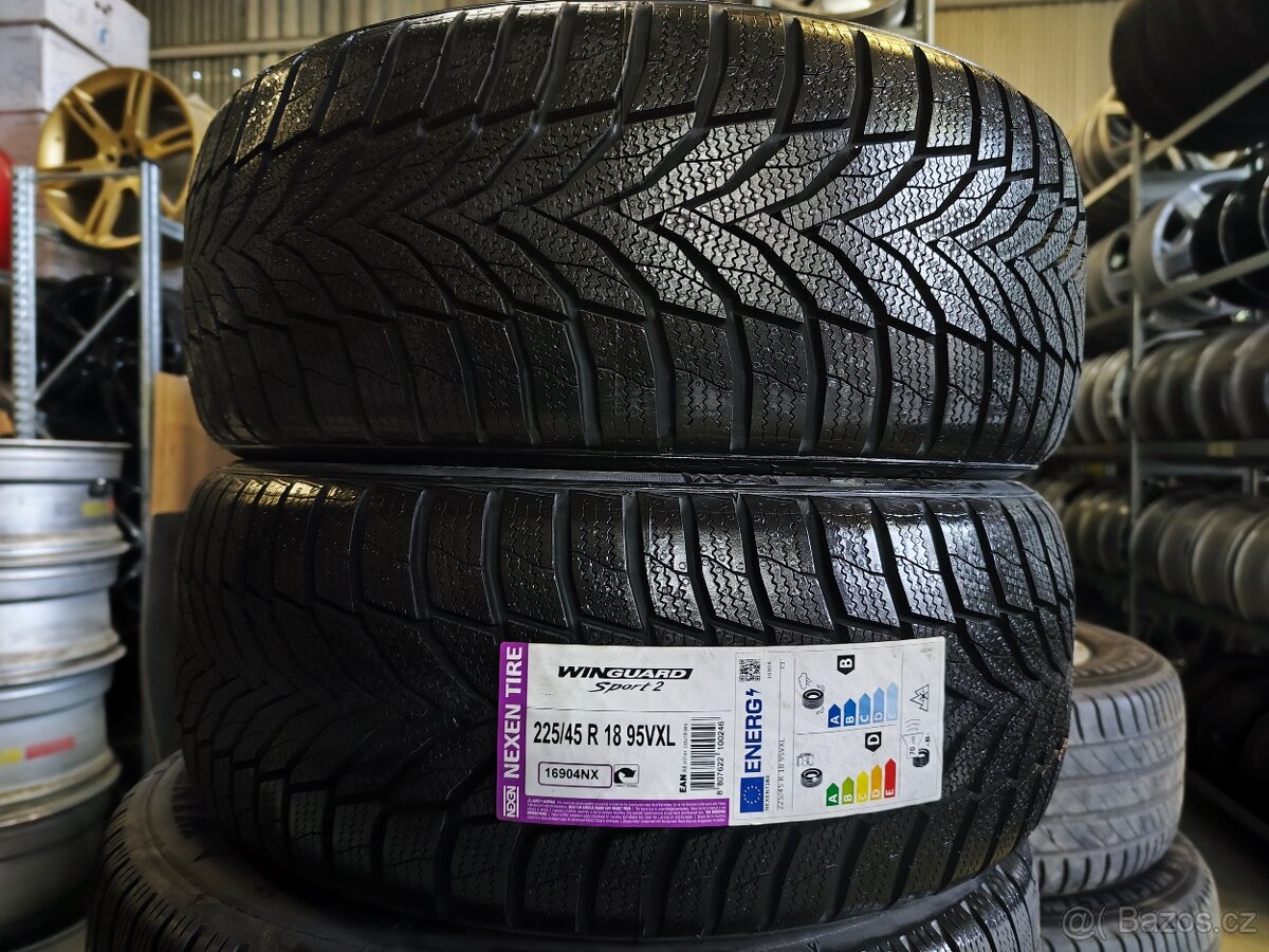 Zimní pneu =NEXEN= 225/45 R18 = 2ks