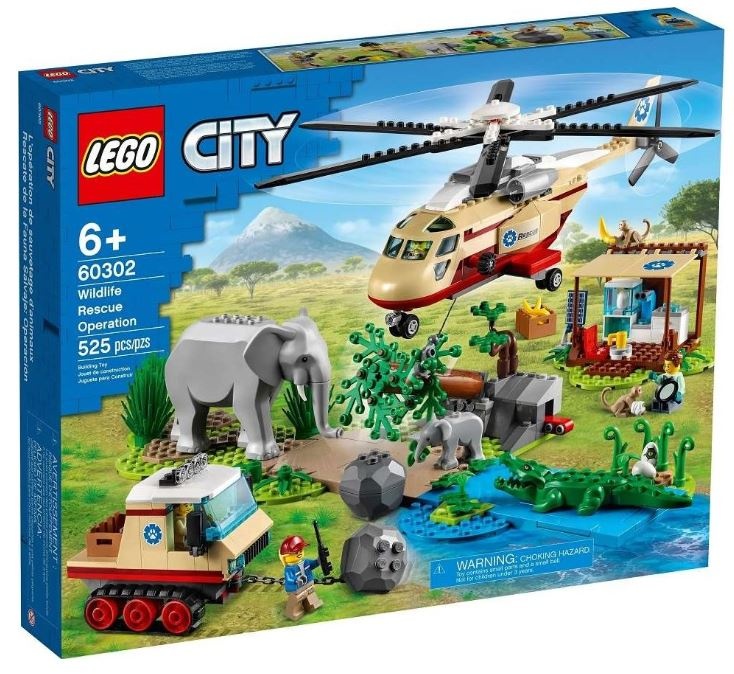 Prodám LEGO 60302 Záchranná operace v divočině