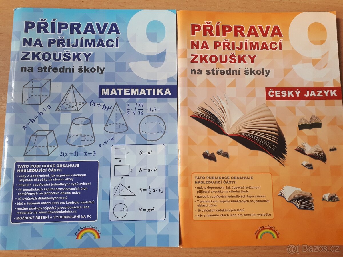 Příprava na přijímací zkoušky na SŠ matematika a ČJ