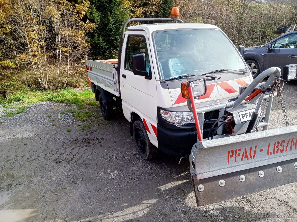 komunal kipper  Pfau Piaggio Porter 4x4 diesel