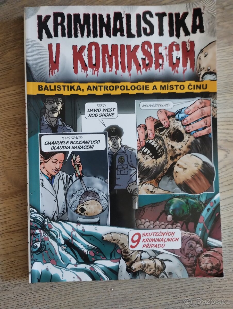 Kniha Kriminalistika v komiksech