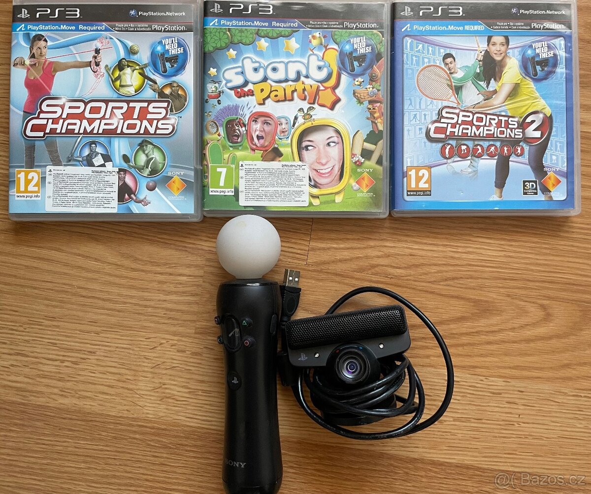 PlayStation Move set pro pohybové hry PS3