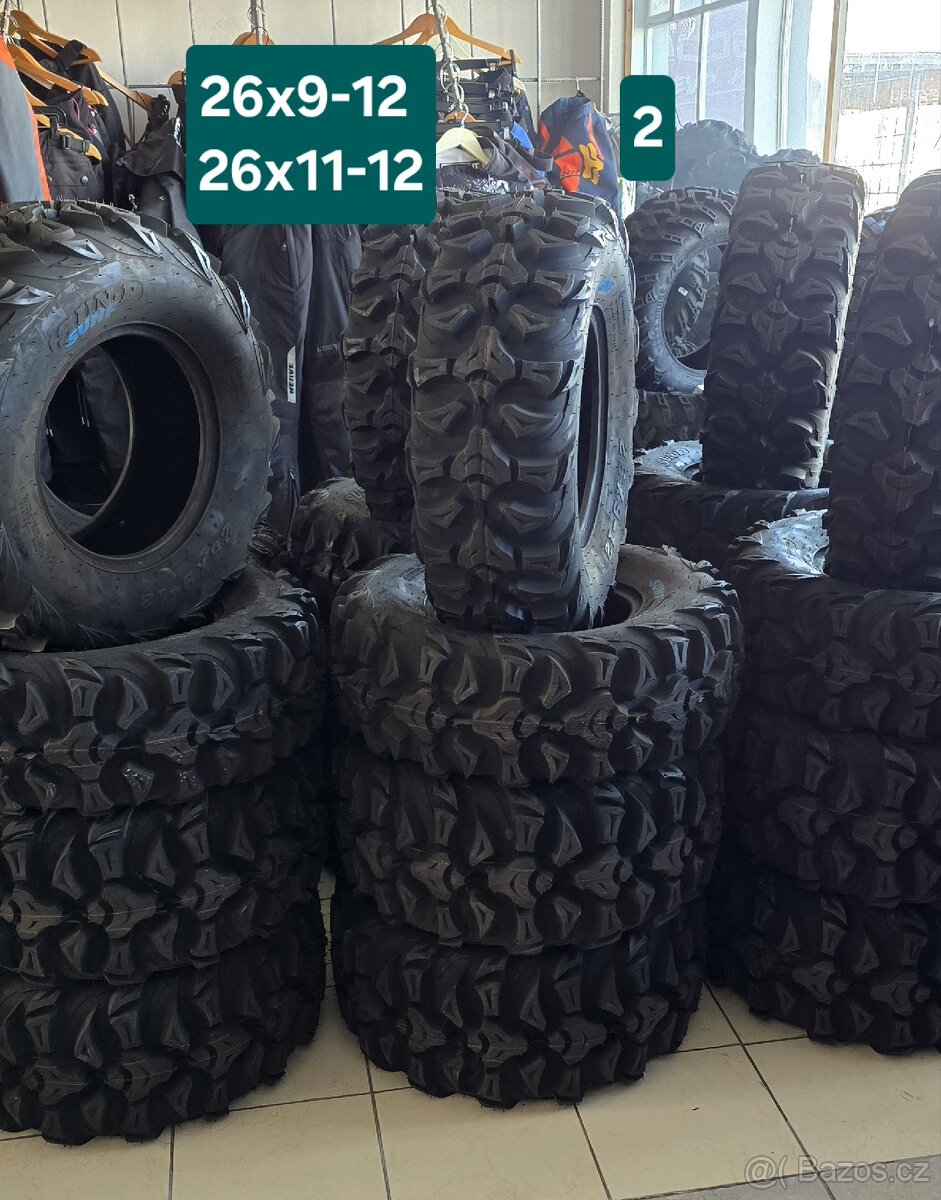 Pneumatiky na CF Moto,Segway, Linhai, TGB, Loncin, Goes