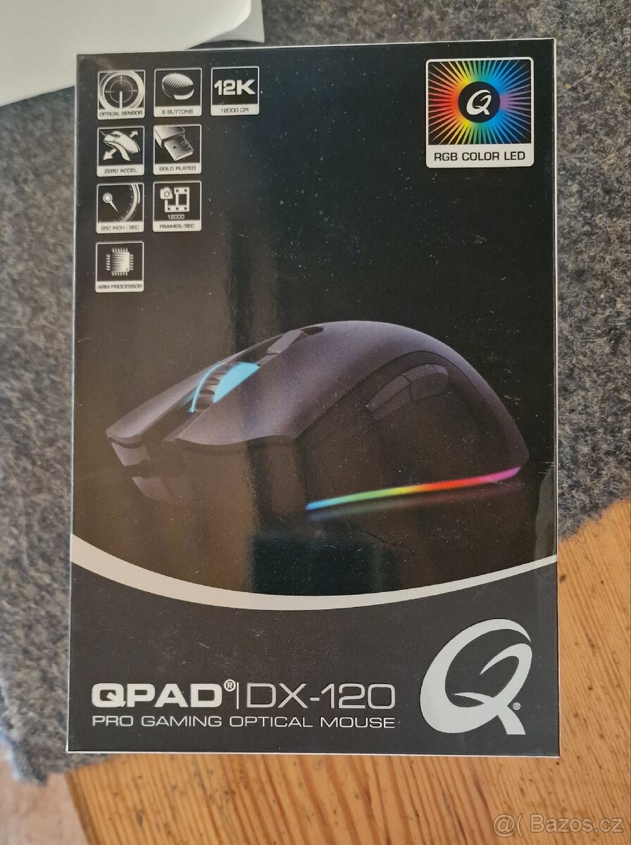 Herní myš QPAD DX-120