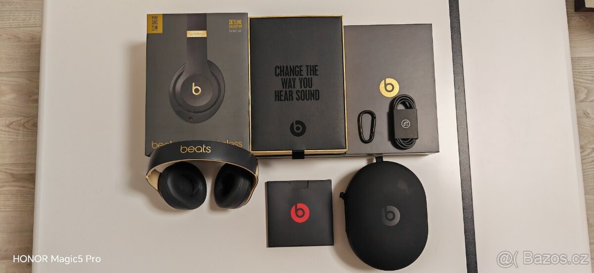 Beats Studio 3 Wireless Gold Gray Edice