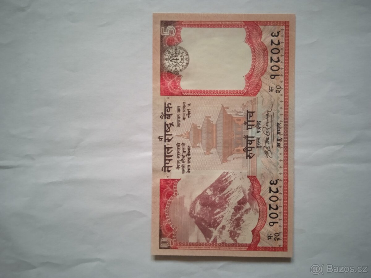 Prodám bankovku Madagaskar a Nepál
