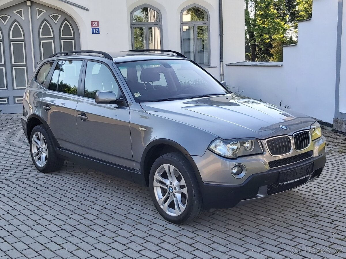 BMW X3 2.0 XD 130 kw, 2009, manuál, 187.000 km